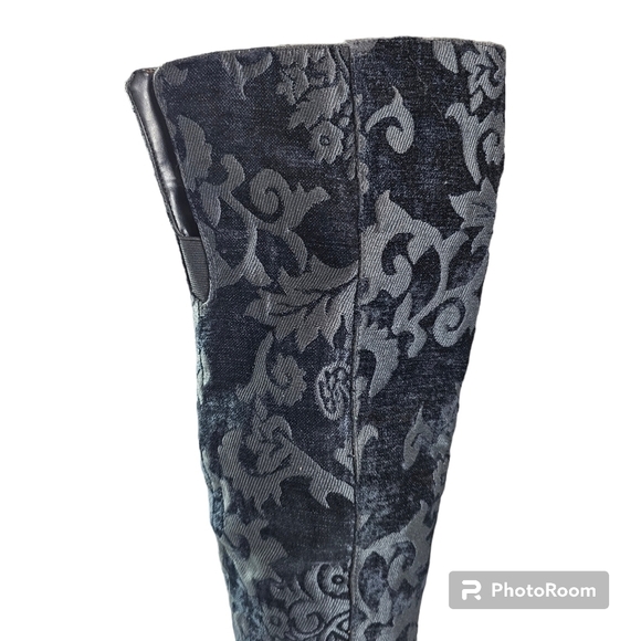 Nine West Siventa Brocade Over The Knee Boots in 5 - Picture 5 of 9